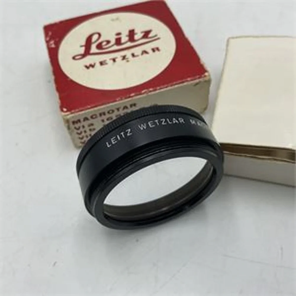 Leica Leitz Wetzlar Macrotar V1a Lens Vintage Macro Accessory 16531 E in Box